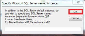 PAL - Instance Name Dialog Box